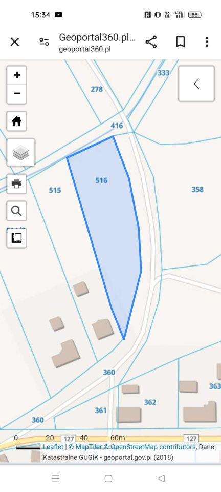 Działka budowlana Dargomyśl. Zdjęcie 3