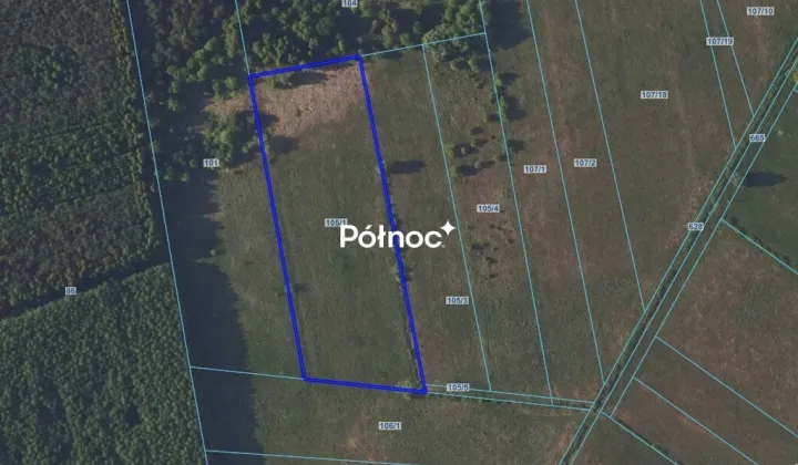 Działka rolna Koźliki