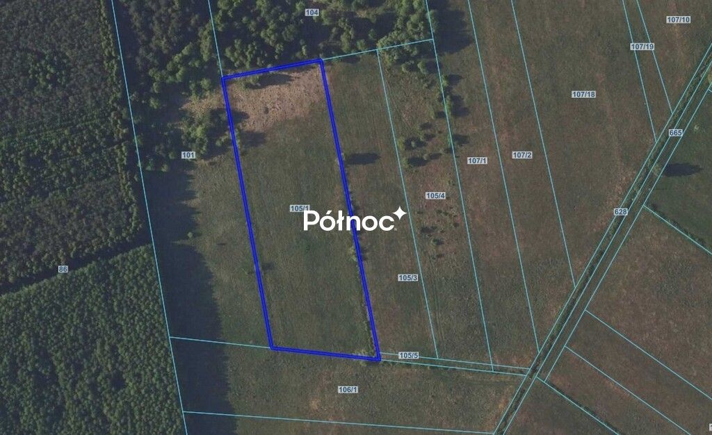 Działka rolna Koźliki. Zdjęcie 1