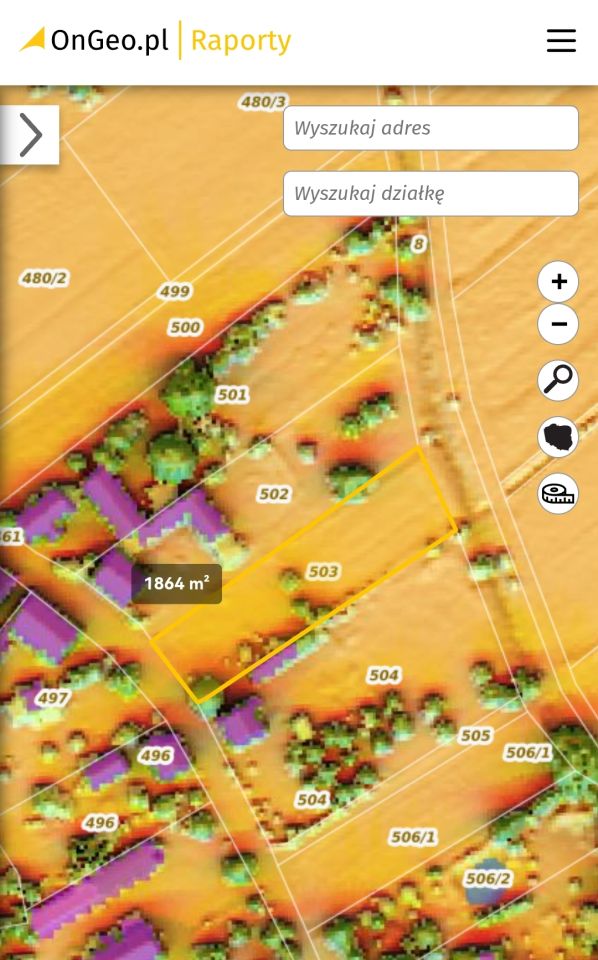 Działka budowlana Gozdnica, ul. Witosa