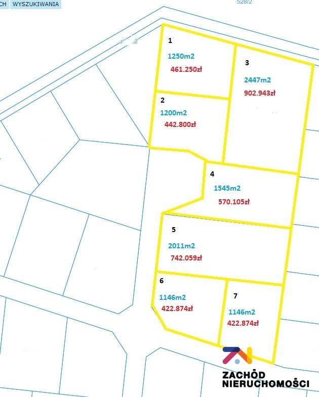 Działka budowlana Przytok. Zdjęcie 2