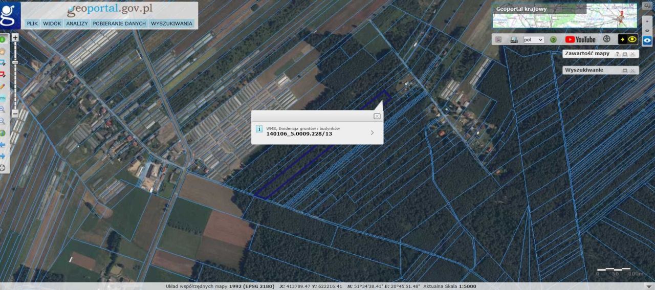 Działka leśna Olszowe. Zdjęcie 2