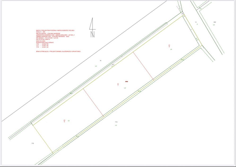 Działka siedliskowa Żukowo Morskie