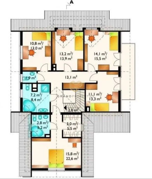 dom wolnostojący, 7 pokoi Warszawa Wawer. Zdjęcie 39