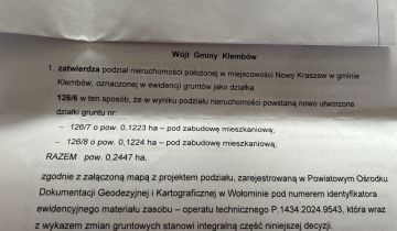 Działka budowlana Nowy Kraszew, ul. Leśna