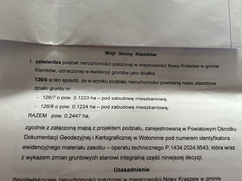 Działka budowlana Nowy Kraszew, ul. Leśna. Zdjęcie 2