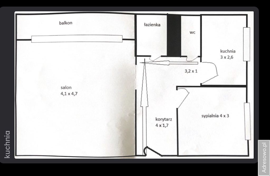 Mieszkanie 2-pokojowe Piła. Zdjęcie 7