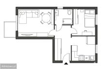 Mieszkanie 2-pokojowe Bydgoszcz Bartodzieje Małe, al. kard. Stefana Wyszyńskiego. Zdjęcie 1