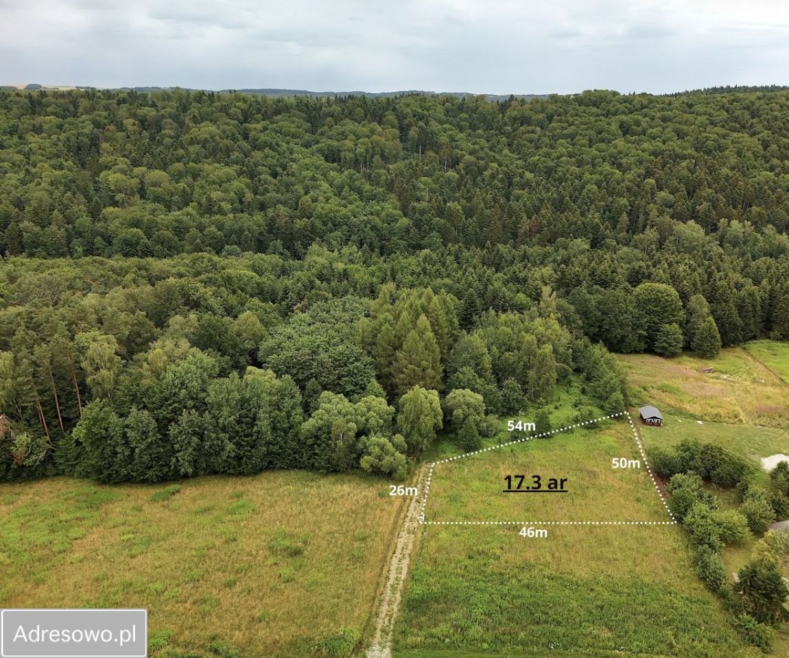 Działka budowlana Glinik Średni. Zdjęcie 2