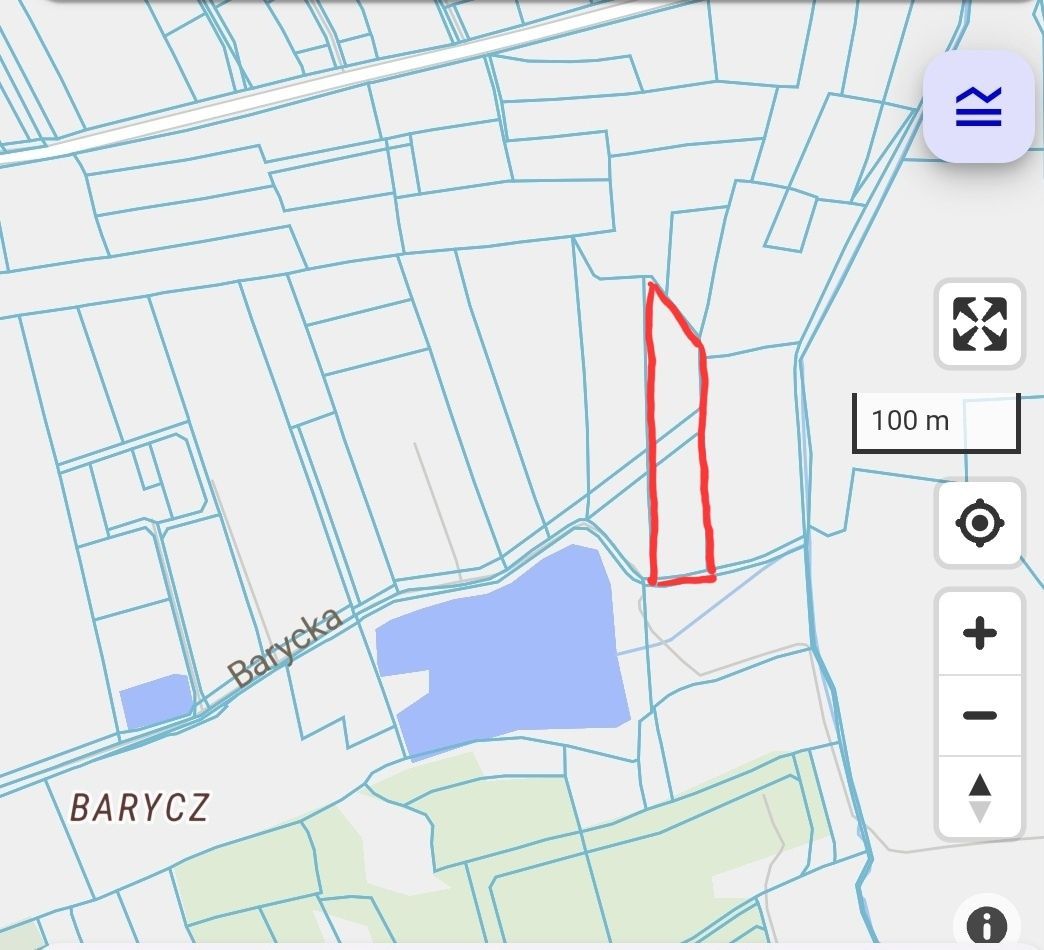 Działka rolna Kraków, ul. Barycka. Zdjęcie 2