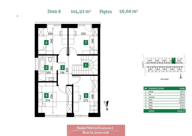 bliźniak, 5 pokoi Krzyżowice, ul. Akacjowa. Zdjęcie 7