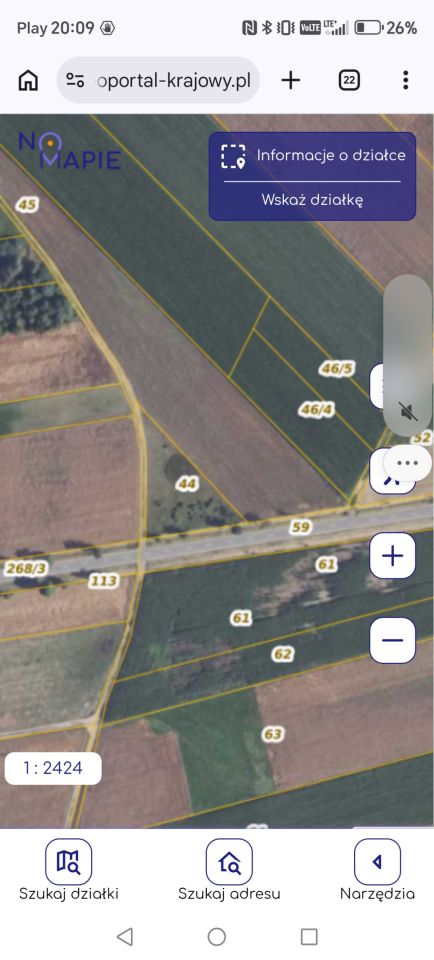 Działka rolna Tadajówka. Zdjęcie 3