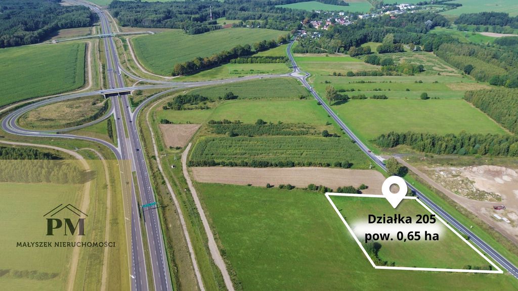 Działka rolna Kłanino