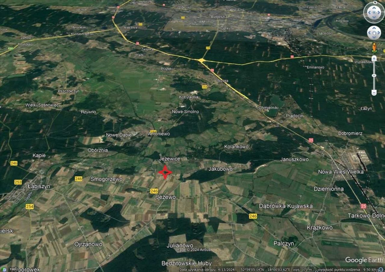 Działka budowlana Jeżewice. Zdjęcie 7