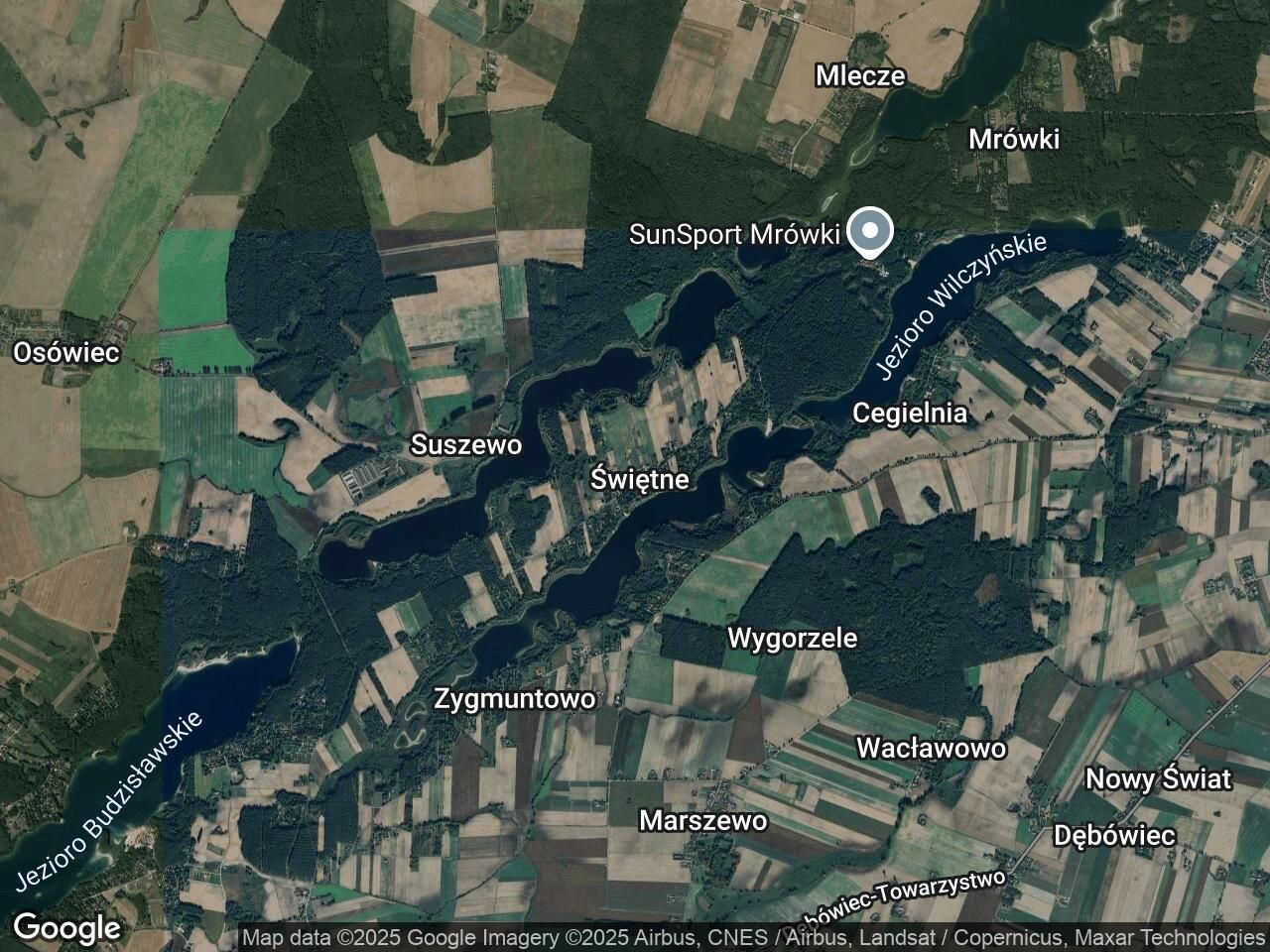 Działka rekreacyjna Świętne