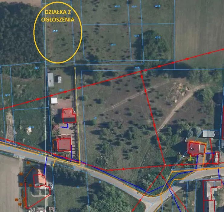 Działka rolno-budowlana Toruń Dworski, -. Zdjęcie 3