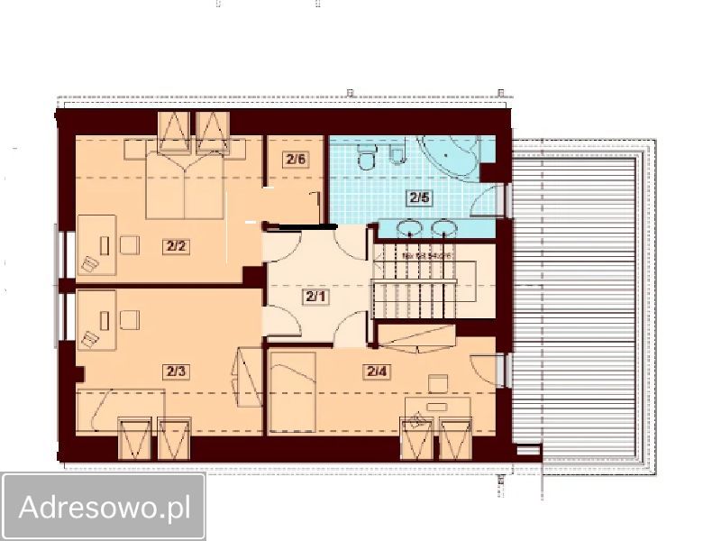 dom wolnostojący, 5 pokoi Tyczyn, ul. Łany. Zdjęcie 19
