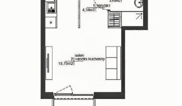 Mieszkanie 1-pokojowe Warszawa Mokotów, ul. Antoniewska