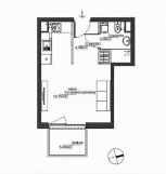 Mieszkanie 1-pokojowe Warszawa Mokotów, ul. Antoniewska. Zdjęcie 4