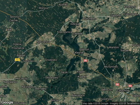 Działka rolna Gwieździn