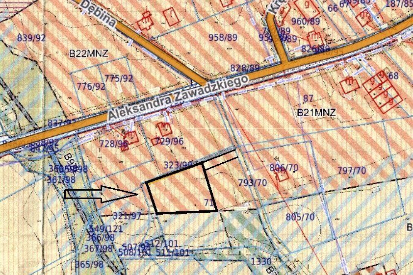 Działka budowlana Rudołtowice, ul. Aleksandra Zawadzkiego. Zdjęcie 3