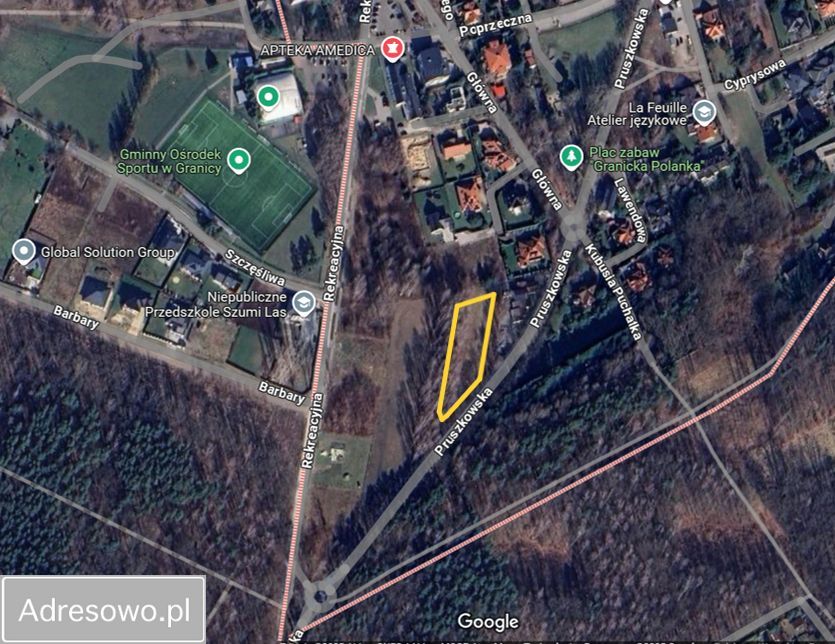 Działka budowlana Granica, ul. Pruszkowska. Zdjęcie 4