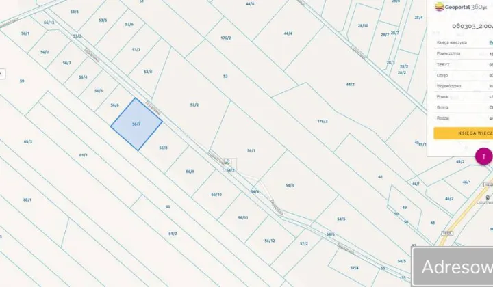 Działka budowlana Chełm Żółtańce, ul. Topolowa