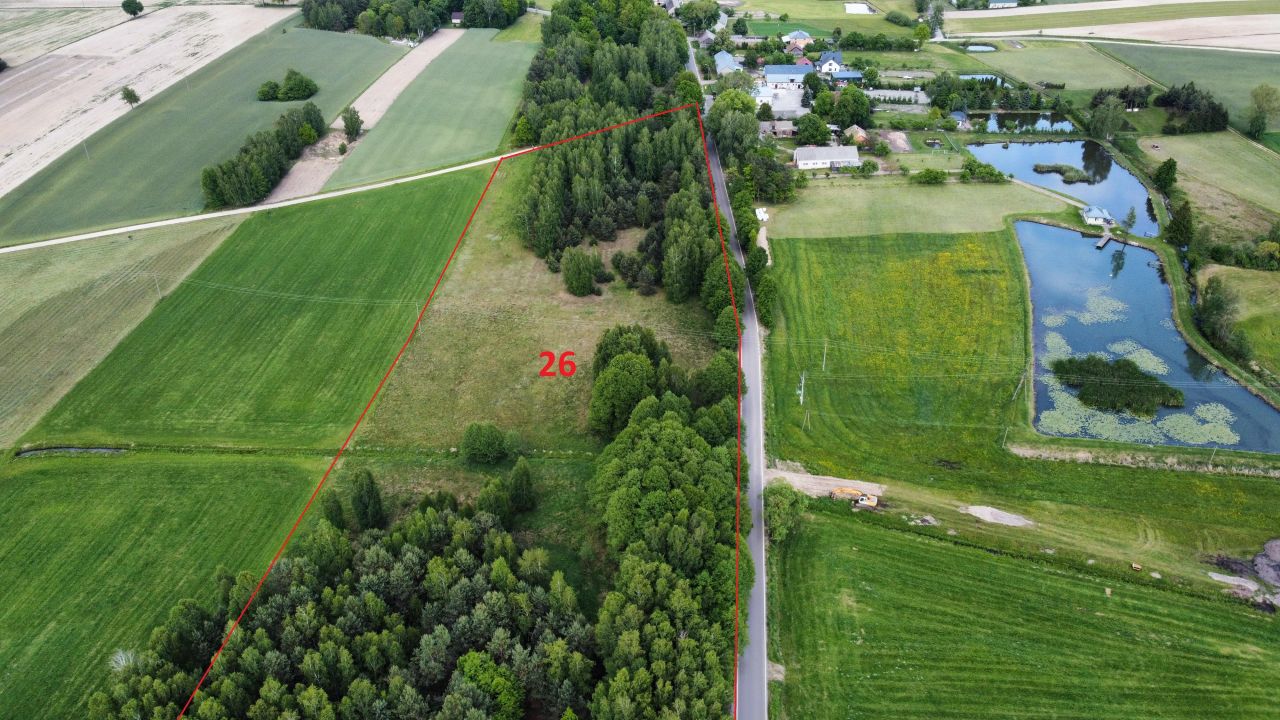 Działka rolno-budowlana Zaryte. Zdjęcie 4