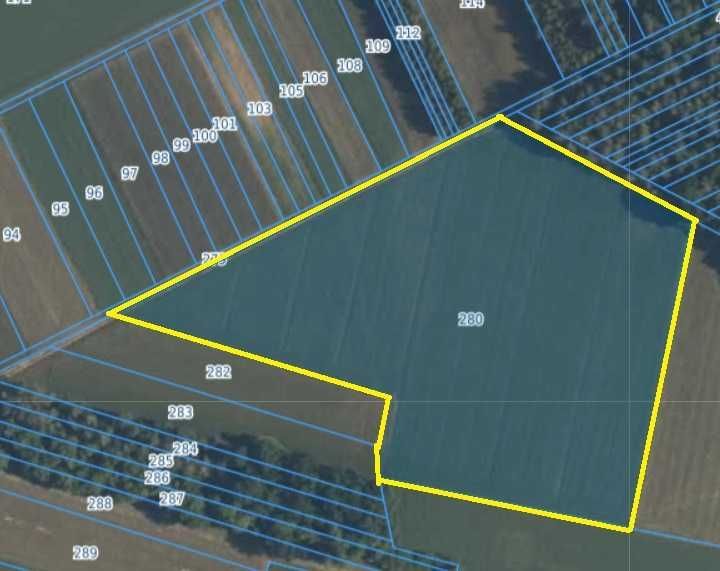 Działka rolna Zuzułka