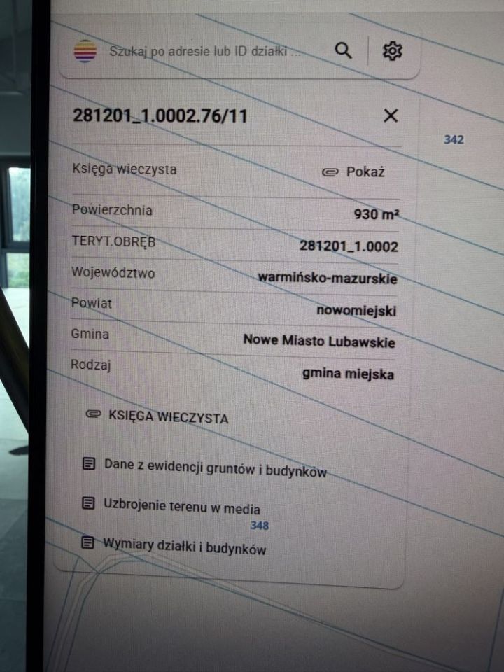 Działka budowlana Nowe Miasto Lubawskie, ul. Storczykowa. Zdjęcie 3