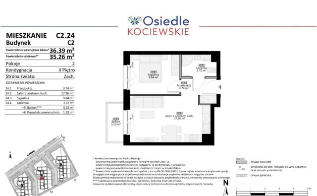 Mieszkanie 2-pokojowe Tczew. Zdjęcie 27