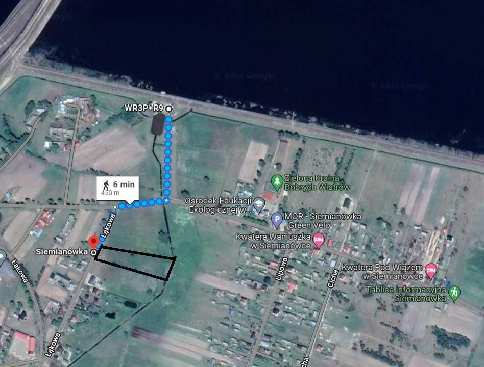 Działka budowlana Siemianówka, ul. Łąkowa. Zdjęcie 4