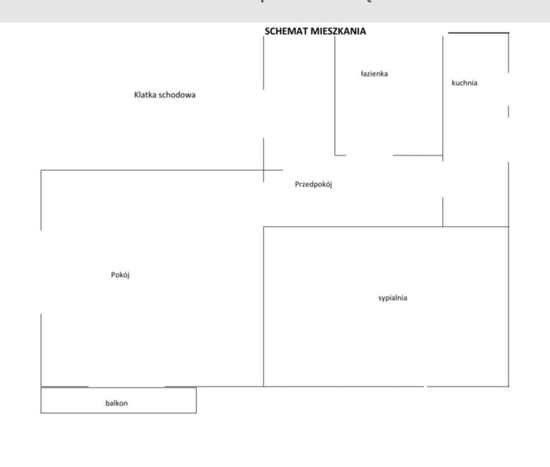 Mieszkanie 2-pokojowe Jędrzejów, ul. Klasztorna. Zdjęcie 6
