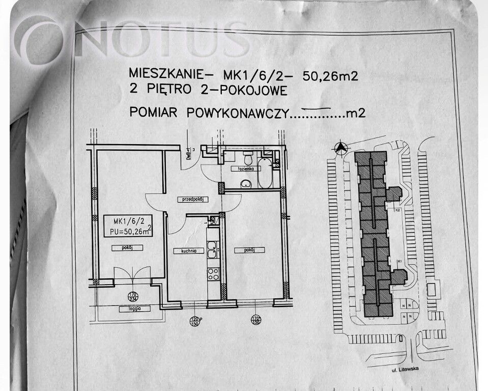 Mieszkanie 2-pokojowe Wrocław Psie Pole, ul. Litewska. Zdjęcie 15