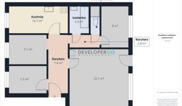 Mieszkanie 4-pokojowe Białystok, ul. Wincentego Witosa
