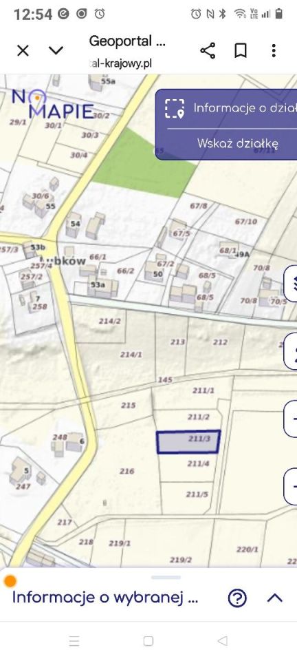 Działka budowlana Lubków. Zdjęcie 4