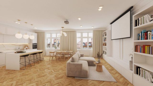 Mieszkanie 4-pokojowe Kraków Prądnik Biały, ul. Stefana Banacha. Zdjęcie 1