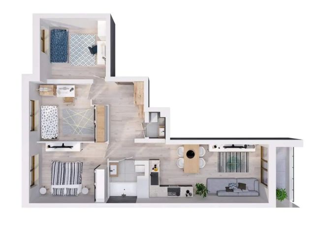 Mieszkanie 4-pokojowe Rzeszów, ul. Lubelska. Zdjęcie 6