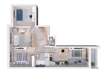 Mieszkanie 4-pokojowe Rzeszów, ul. Lubelska. Zdjęcie 4