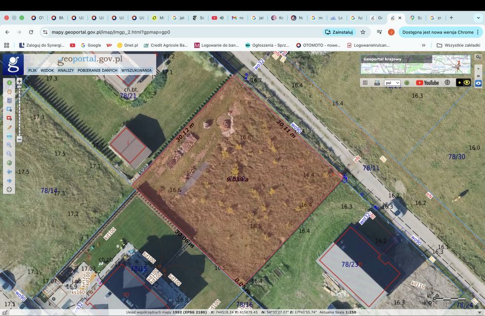 Działka budowlana Czarnówko. Zdjęcie 5