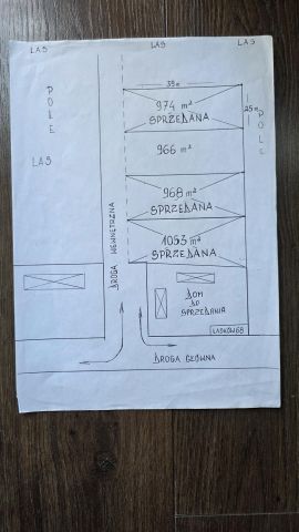 Działka budowlana Lasków. Zdjęcie 2