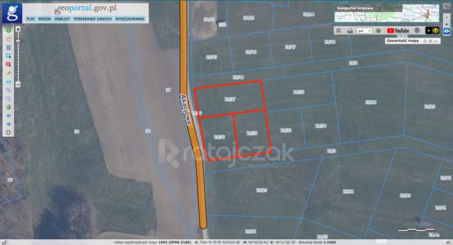 Działka budowlana Głazica, ul. Akacjowa. Zdjęcie 10