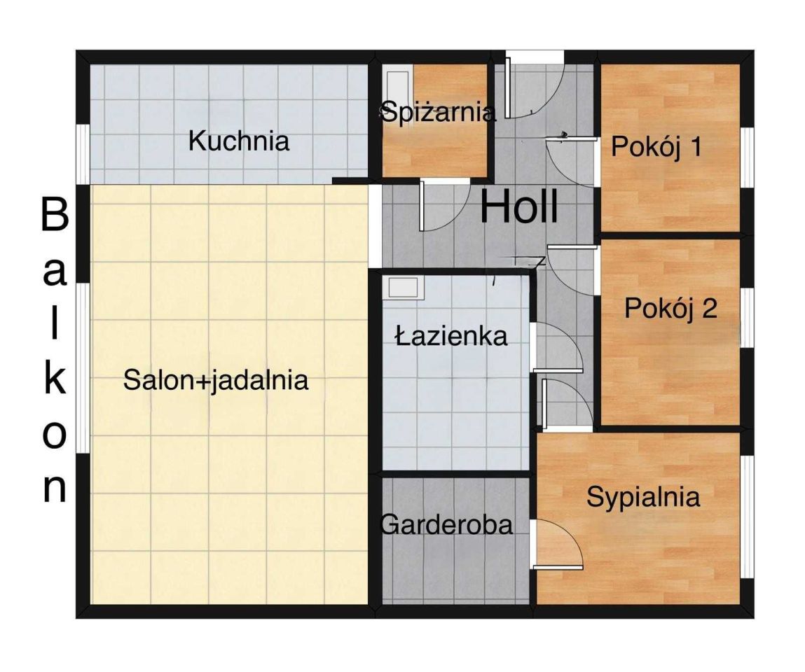Mieszkanie 3-pokojowe Radzyń Podlaski, ul. Armii Krajowej. Zdjęcie 8