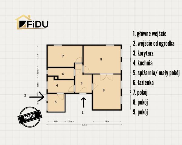 Mieszkanie 3-pokojowe Elbląg, ul. Generała Józefa Bema. Zdjęcie 7