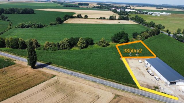 Działka inwestycyjna Mirosławice. Zdjęcie 2