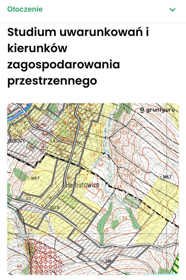 Działka budowlana Harbutowice. Zdjęcie 4