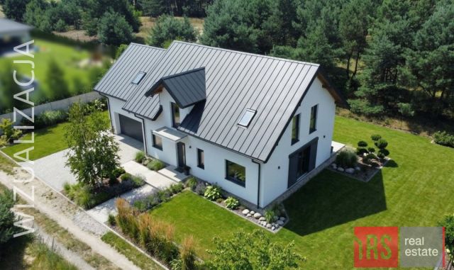dom wolnostojący, 5 pokoi Obrębizna Szadowskie Góry. Zdjęcie 4