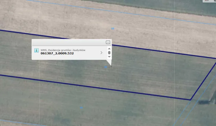 Działka rolna Nowy Orzechów