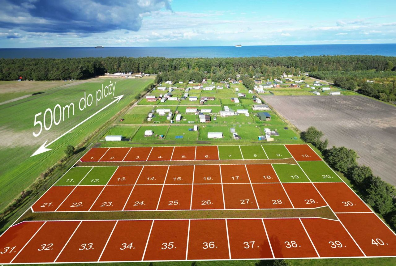 Działka rekreacyjna Karwieńskie Błoto Drugie. Zdjęcie 2