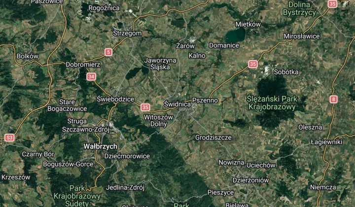 Działka rod Świdnica